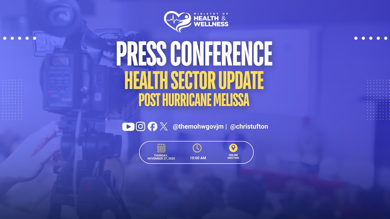 MOHW Press Conference - Post Hurricane Melissa || November 27, 2025