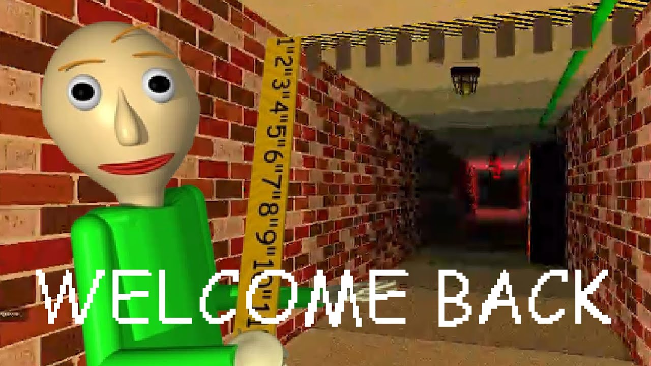 Playing Baldi's Basics Plus v0.10.2 (and trying to beat it)
