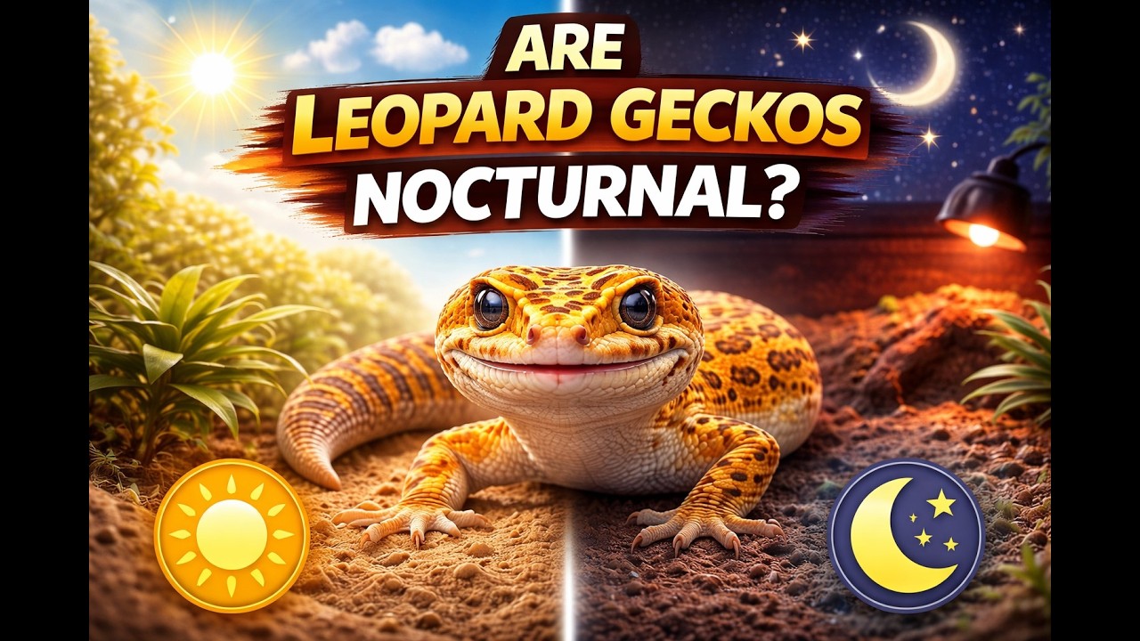 Are Leopard Geckos Nocturnal? Understanding Reptile Activity Levels