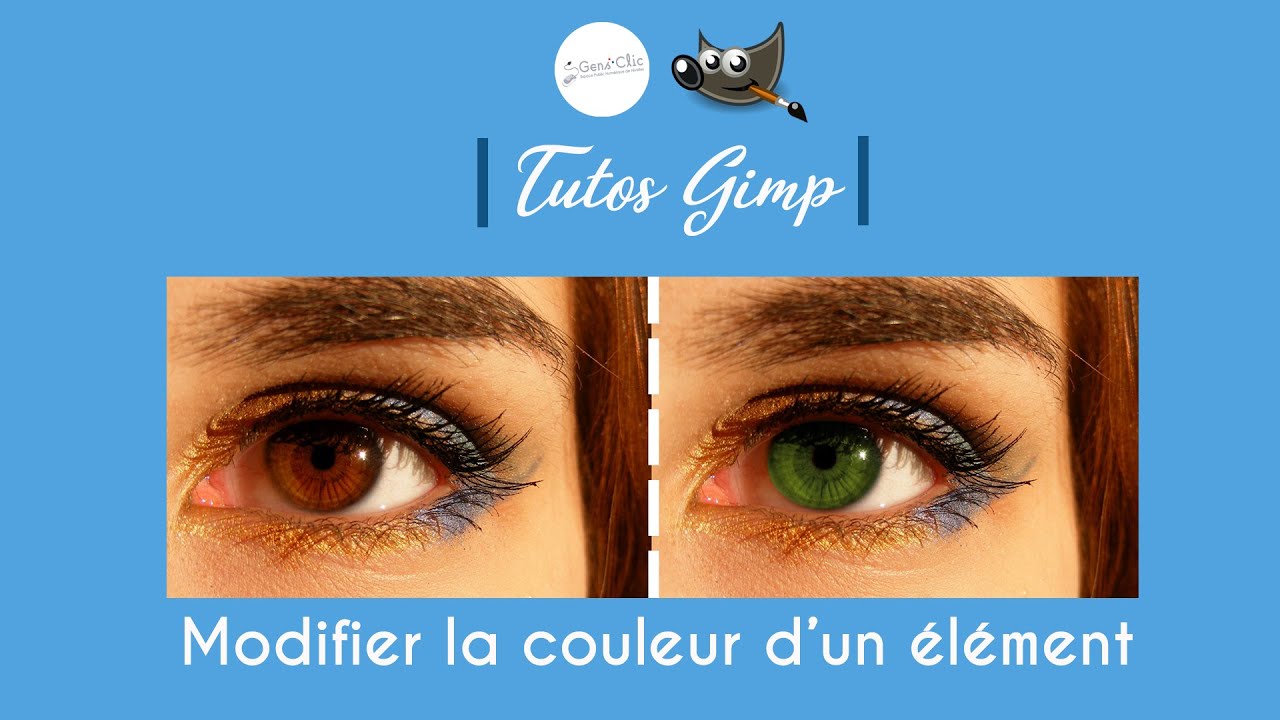 Modifier la couleur d'un élément avec l'outil de sélection elliptique
