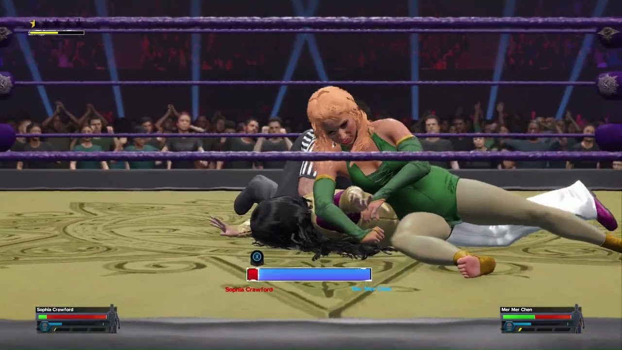 WWE 2K24:  WMAC:  Season 1:  Episode 33:  Fight 2:  Chameleon v Princess