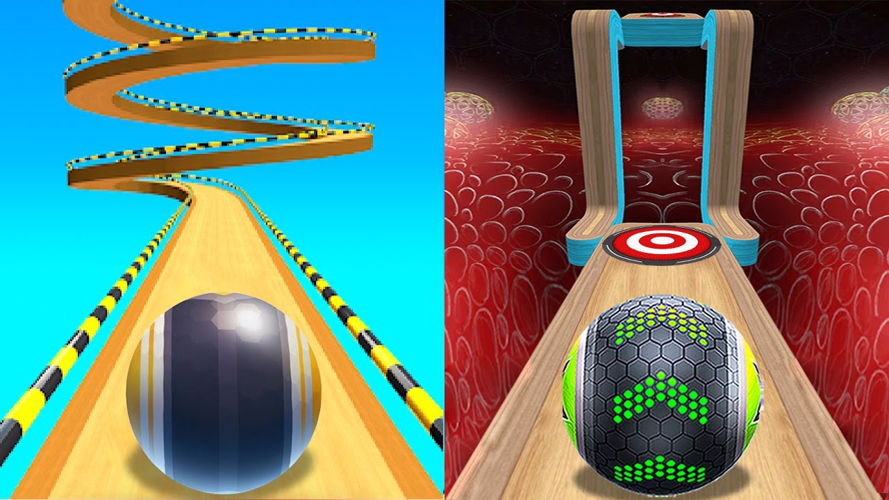 Going Balls VS Action Balls,Rolling Ball Sky Escape,Rollance Adventure Ball,Rolling Balance Ball 3D