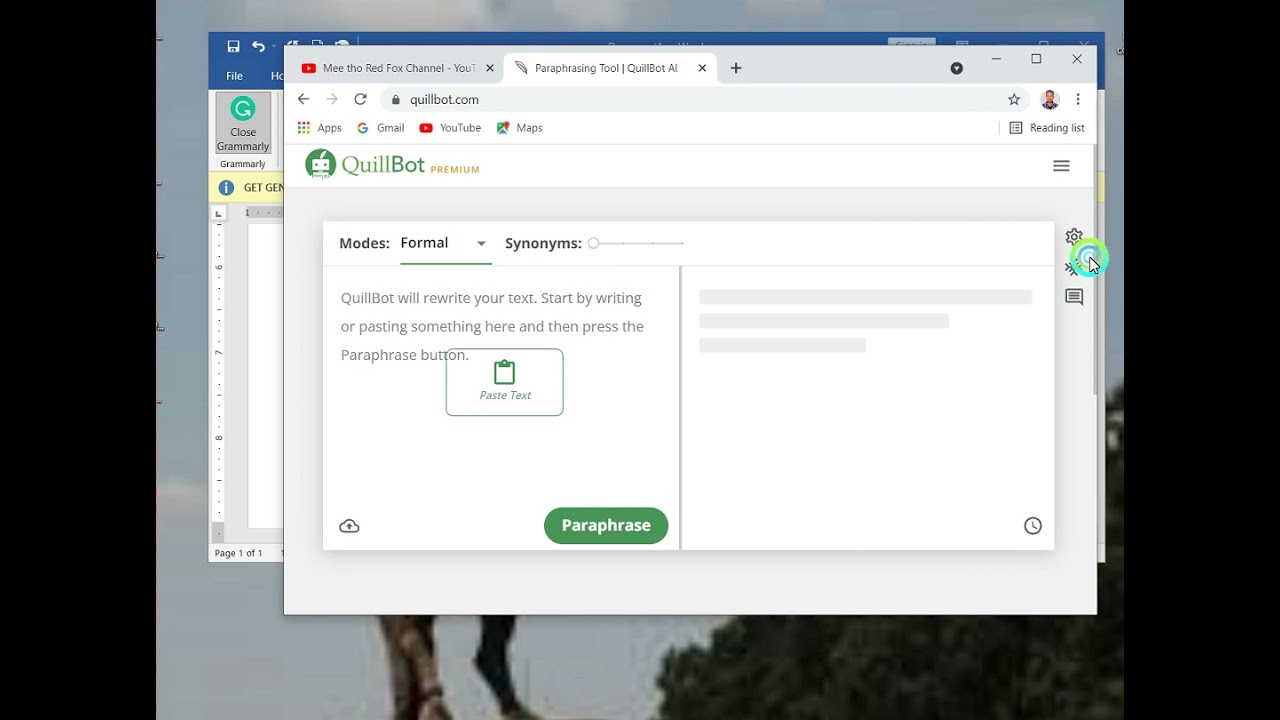በቀላሉ የ Quillbot online tool free for paraphrasing tools ዎን መጠቀም ይችላሉ? አስቲ ይህን Video ይመልከቱ!!