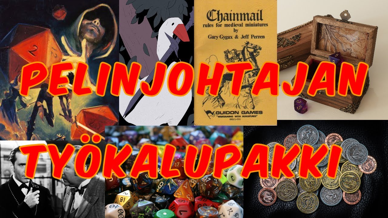 Pelinjohtajan Työkalupakki (Mitä uusi pelinjohtaja tarvitsee?)