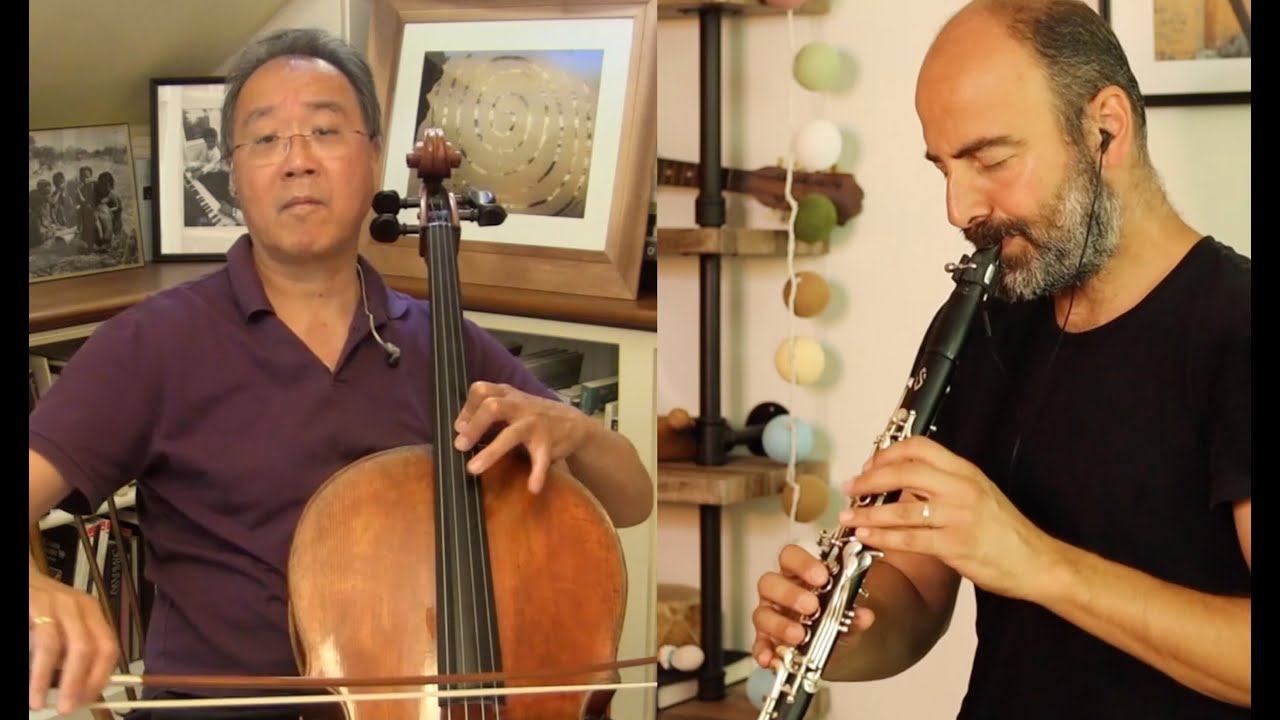 Yo-Yo Ma and Kinan Azmeh - Jisreen, composed by K. Azmeh