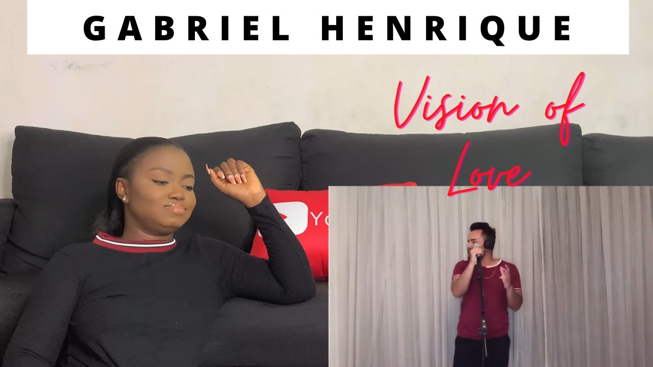 Reaction To Gabriel Henrique singing 