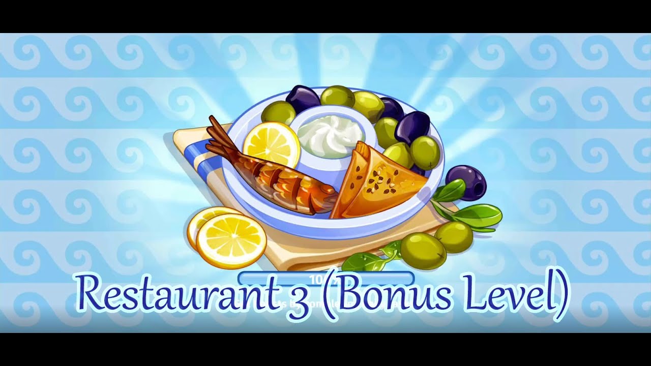 Cooking Craze - Athens - Restaurant 3 (Bonus Level) - No Commentary