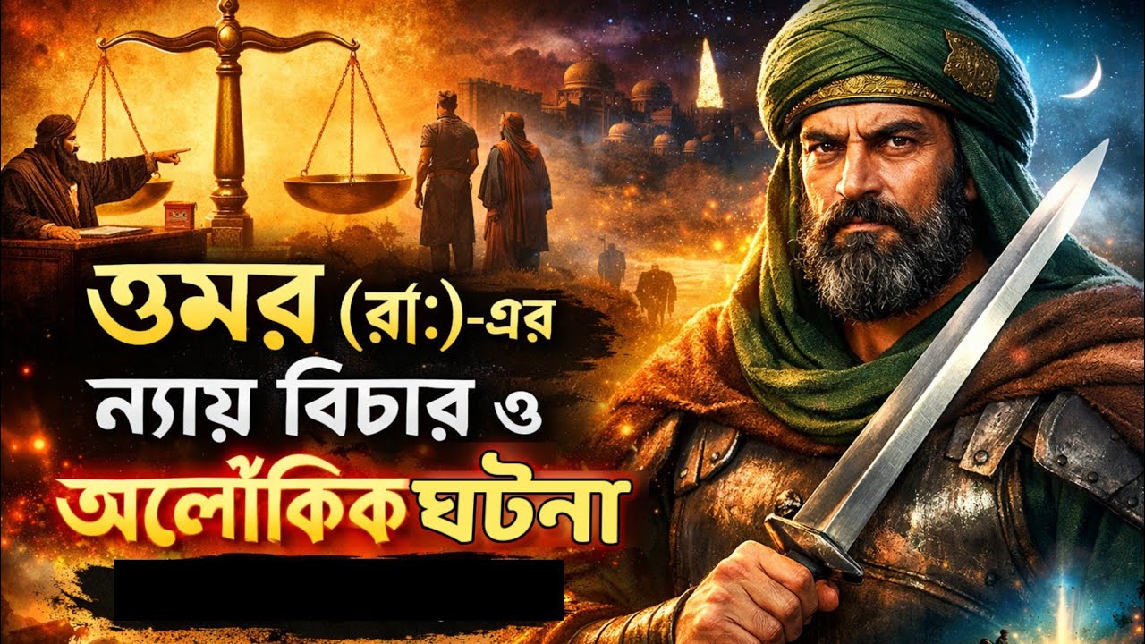 যে খলিফা নিজে গরিবদের খাবার রান্না করতেন! | হযরত উমর (রা.) এর অলৌকিক ন্যায়বিচার |