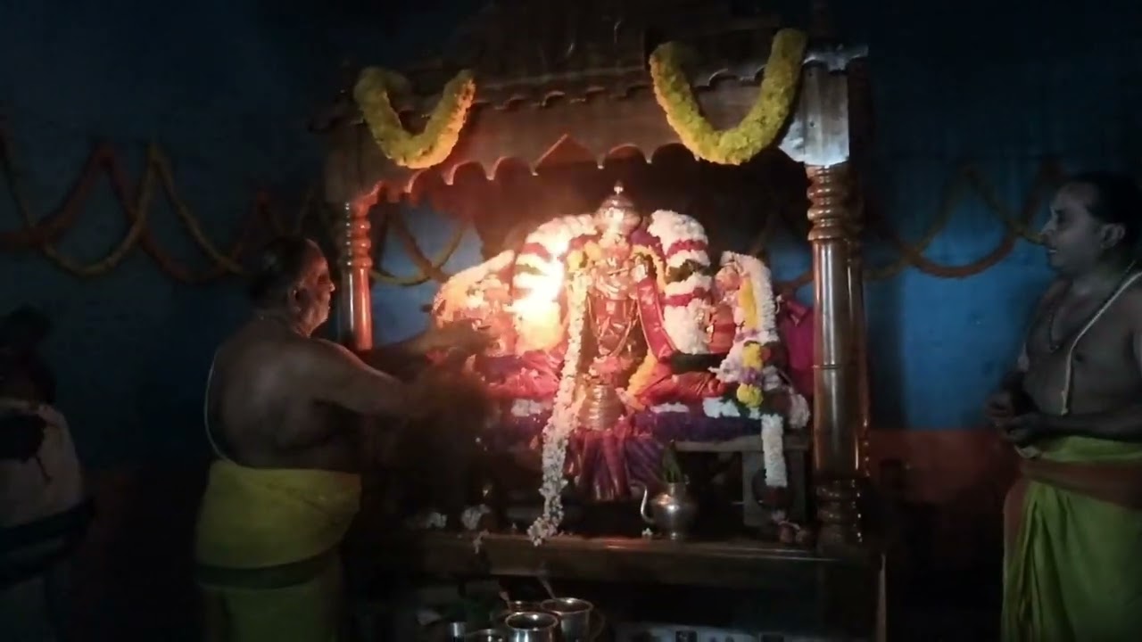  ದೊಡ್ಡ ಮಗ್ಗೆ ಶ್ರೀ ವೇಣುಗೋಪಾಲ ಸ್ವಾಮಿ ಅವರ ಸನ್ನಿಧಾನದಲ್ಲಿ ಭಗವಂತನಿಗೆ ಗಂದೋತ್ಸವ ನಡೆಯಿತು 