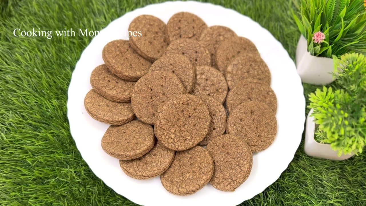 Healthy Eggless Ragi Cookies with Brown Sugar. Finger Millet Cookies Recipe#cookingwithmomrecipes