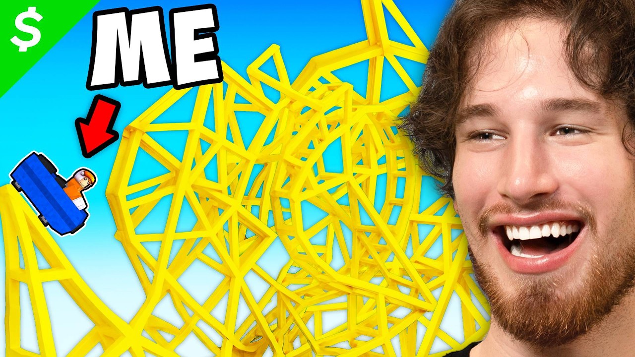 Spending 100k ROBUX to build the MOST DANGEROUS ROLLERCOASTER Park