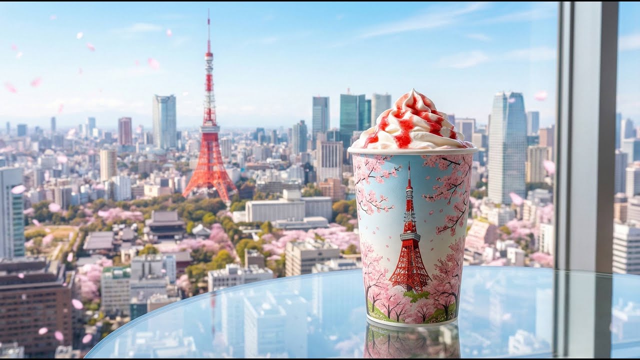 【途中広告なし】【作業用bgm】1 月の朝、カフェで柔らかなジャズ音楽が流れています☕️🌸 集中・読書・勉強用