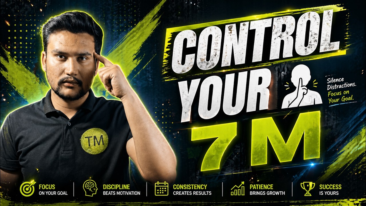 Control Your 7 M | Life Changing Motivation by Sir Faizan | MFQ Academy 🔥