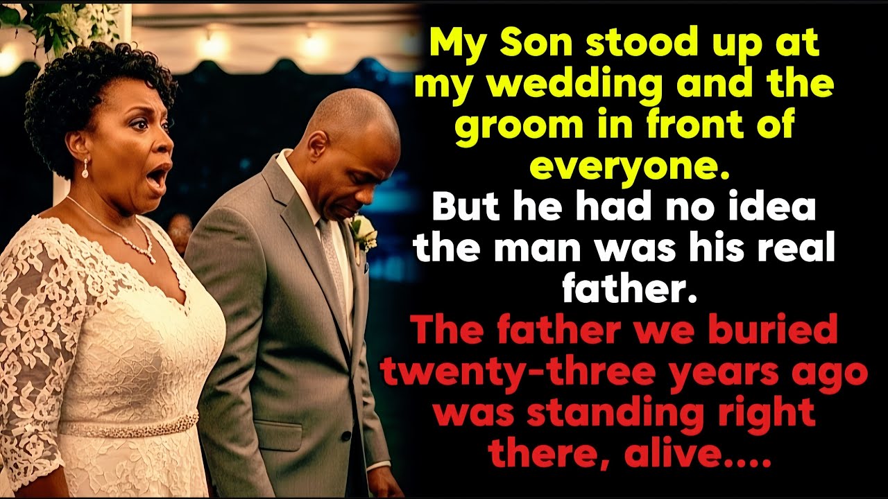 My Son Made Fun of the Groom. He didn't know that He Was Their Real Dad....