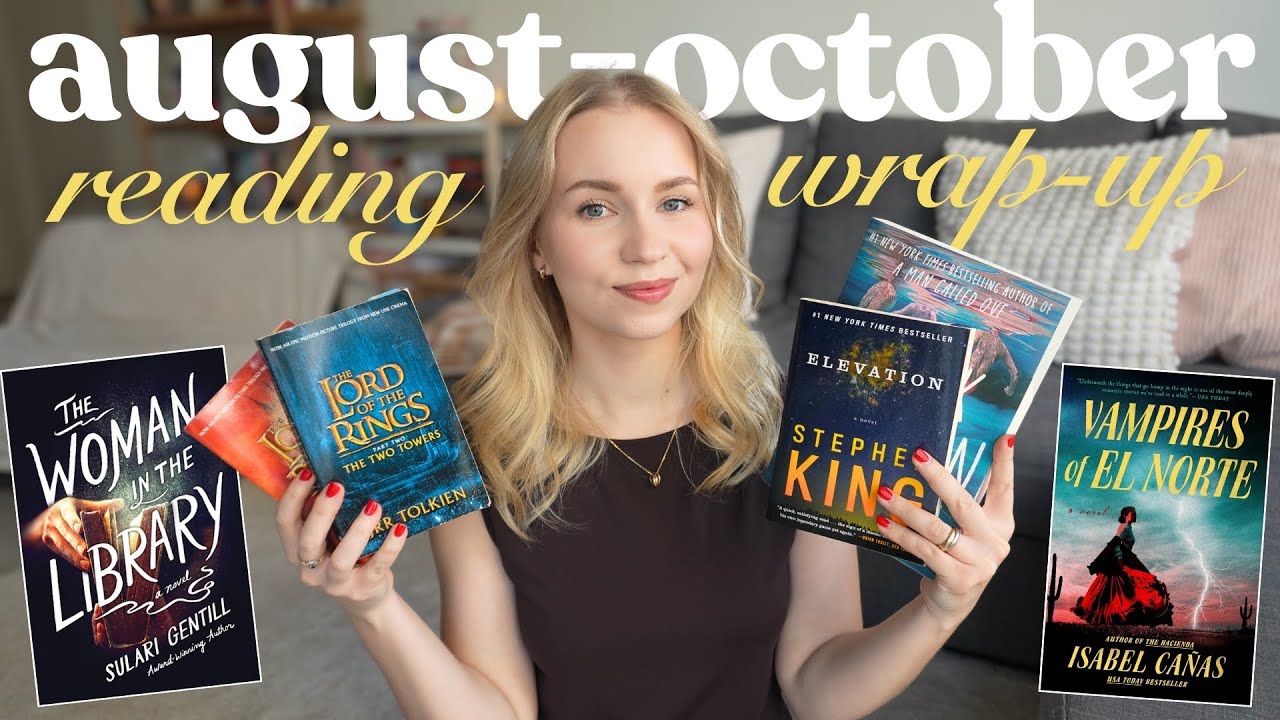 Итоги чтения за август-октябрь 📚 Властелина колец, вампиры и новые релизы
