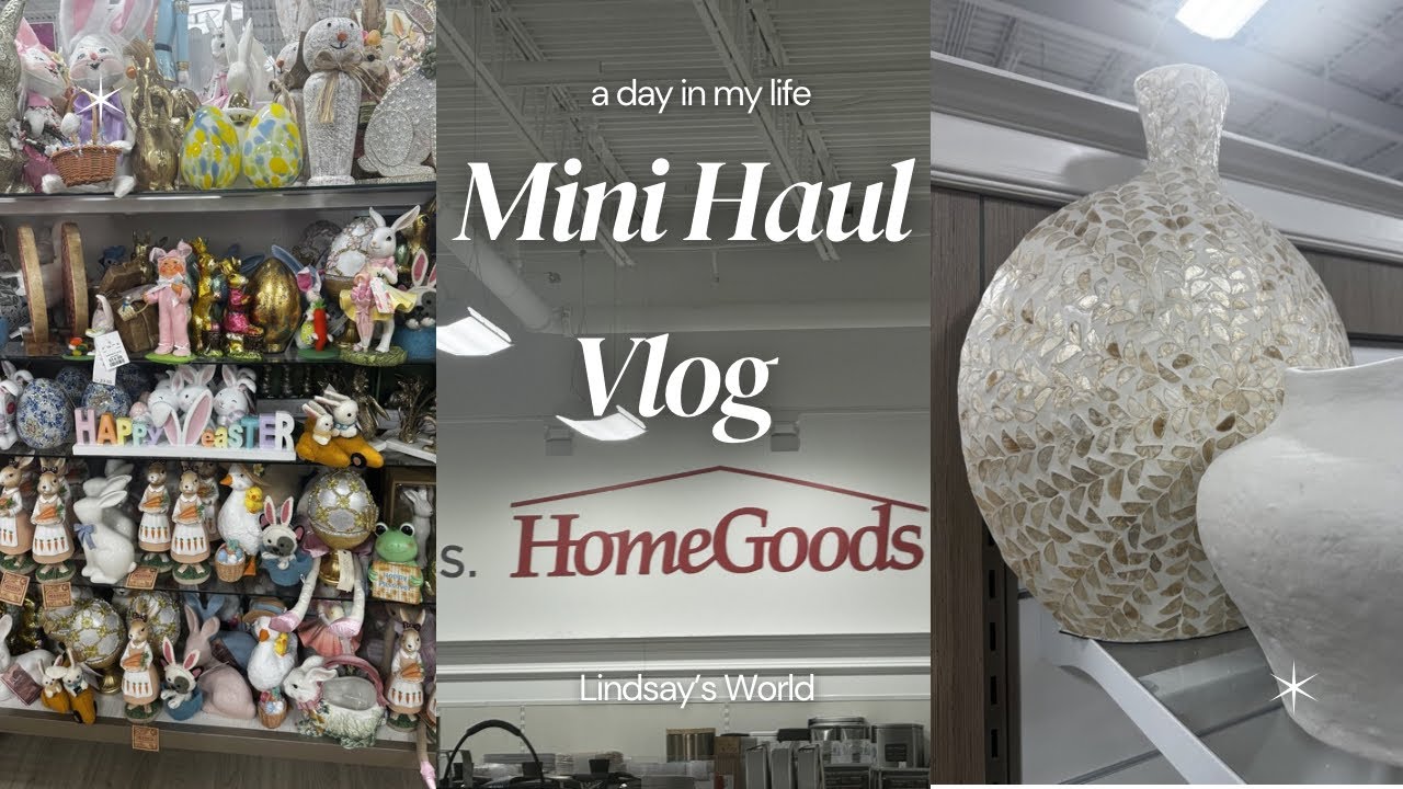HomeGoods | Marshalls | TJMAXX | B&B Works | Hobby Lobby Mini Haul