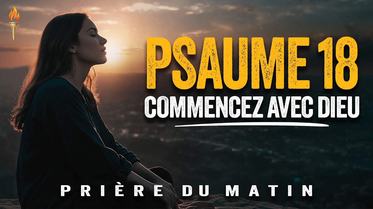 Prière Puissante Du Matin Avec Le Psaume 18 | Dieu Vous Donne La Victoire Et La Délivrance