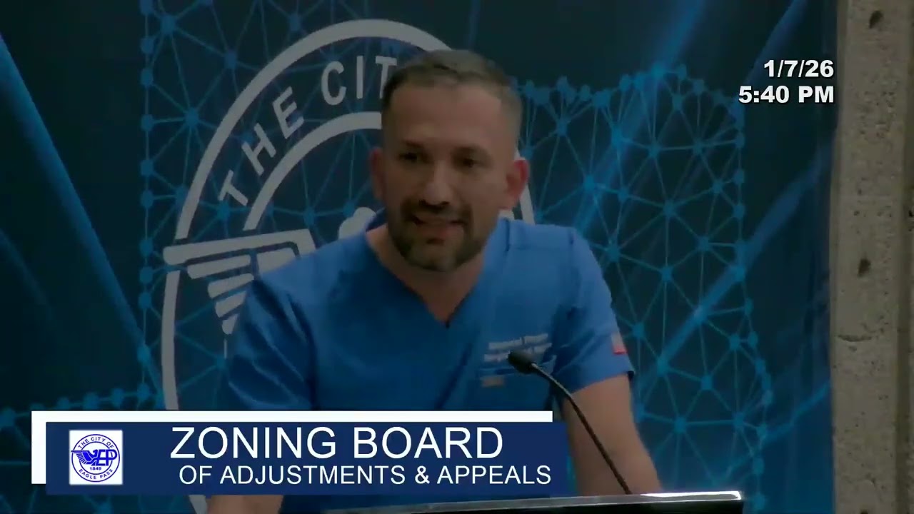 ZONING BOARD OF ADJUSTMENTS AND APPEALS REGULAR MEETING. Wednesday, January 7, 2026