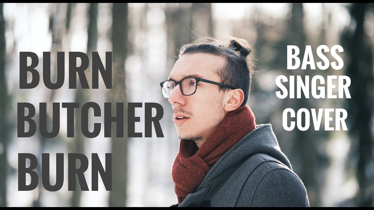 Burn Butcher Burn (Witcher song) - Bass Singer Cover (Acappella Music Video)