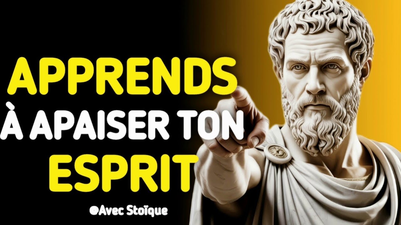 🟡 Comment APAISER TON ESPRIT (9 STRATÉGIES SIMPLES) pour Y PARVENIR | STOÏCISME