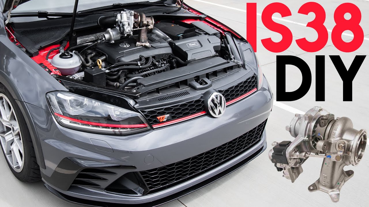 How to Install an IS38 Turbo on a MK7 (1.8t and 2.0t)