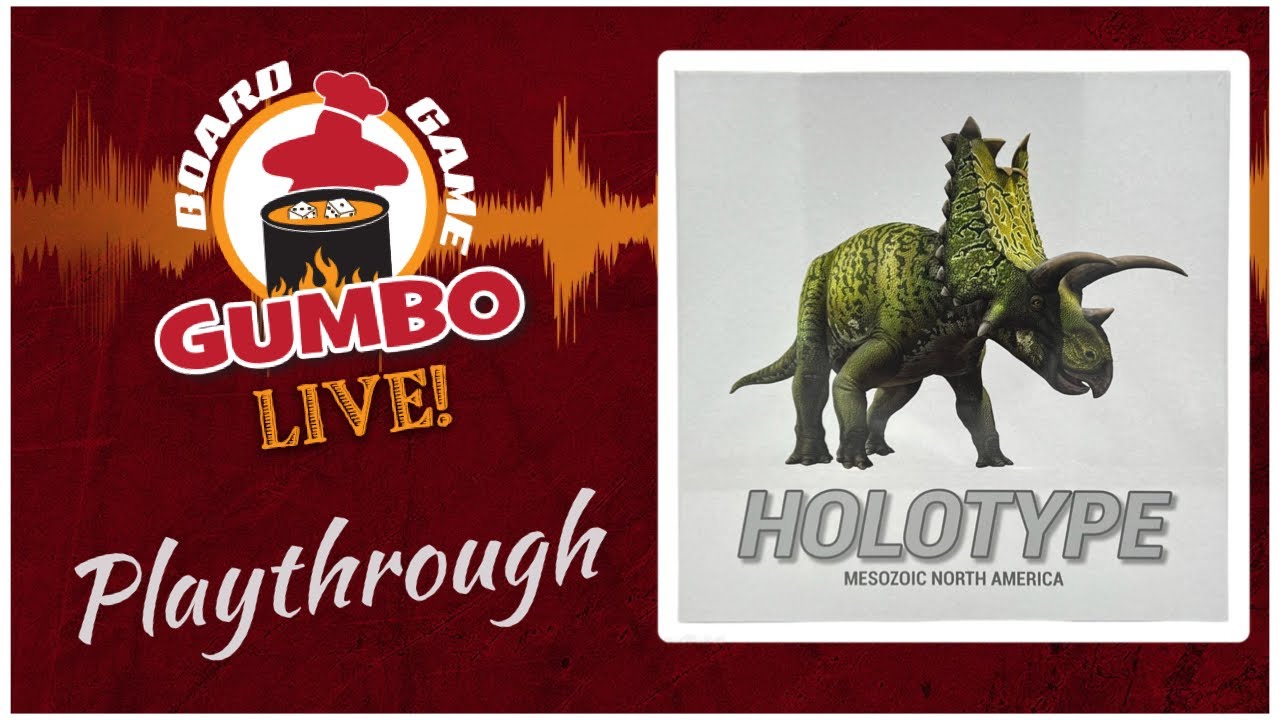 Holotype: Mesozoic North America -  playthrough (2p)