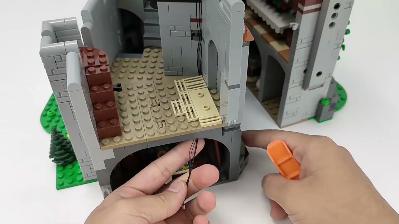 GC Light Kit for Lego Lion Knights' Castle 10305 (Classic ) Installation Guide