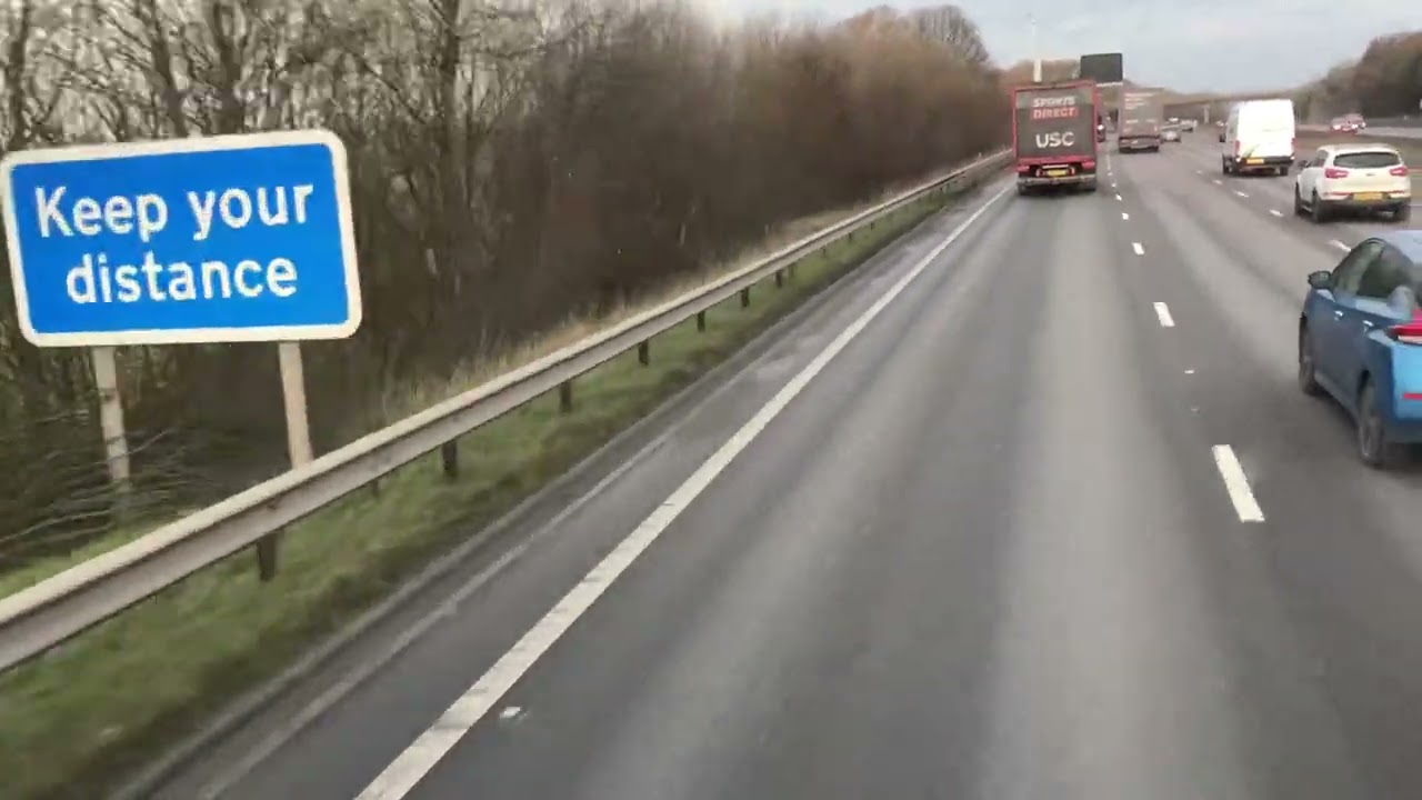 TIBSHELF services M1 motorway HGV parking area to exit North bound 🚛🚛🚛🚚🚚🚚🏴󠁧󠁢󠁥󠁮󠁧󠁿England
