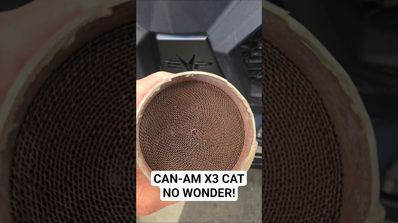 Каталитический нейтрализатор душит ваш UTV!!! #внедорожник #UTV #механик