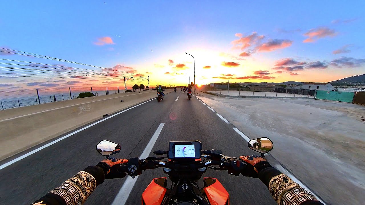 Ride KTM Duke at MAGIC SUNSET