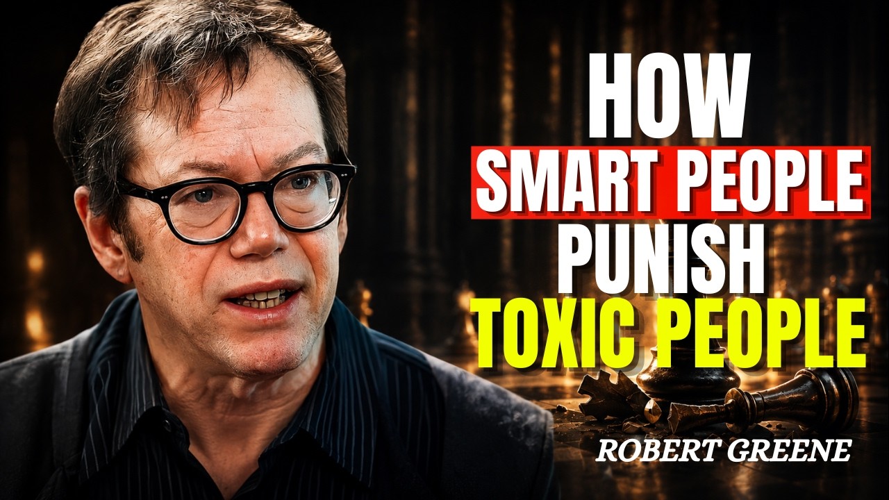 THE SMARTEST WAY TO DEAL WITH TOXIC PEOPLE | Robert Greene Motivational Speech