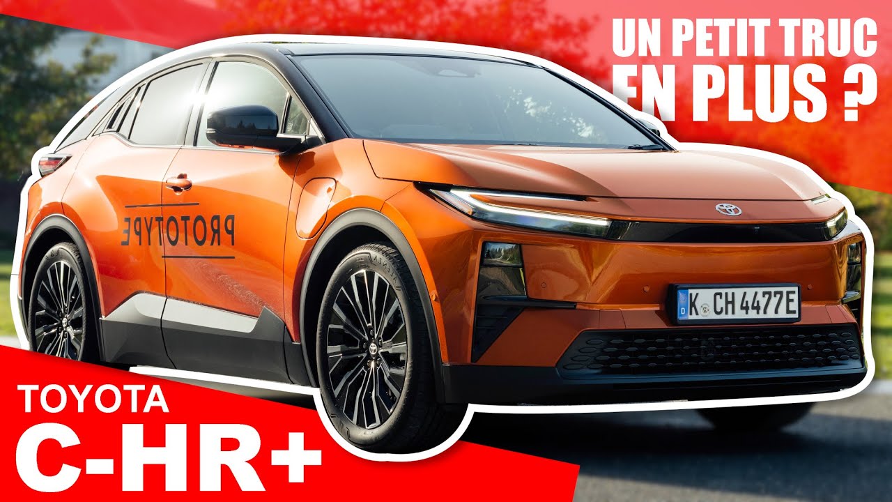 Toyota C-HR+ : Toyota croit enfin en l'électrique !