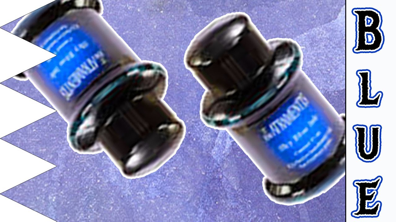 De Atramentis  Document    Blue Fountain Pen Ink #fountainpenink #fountainpens