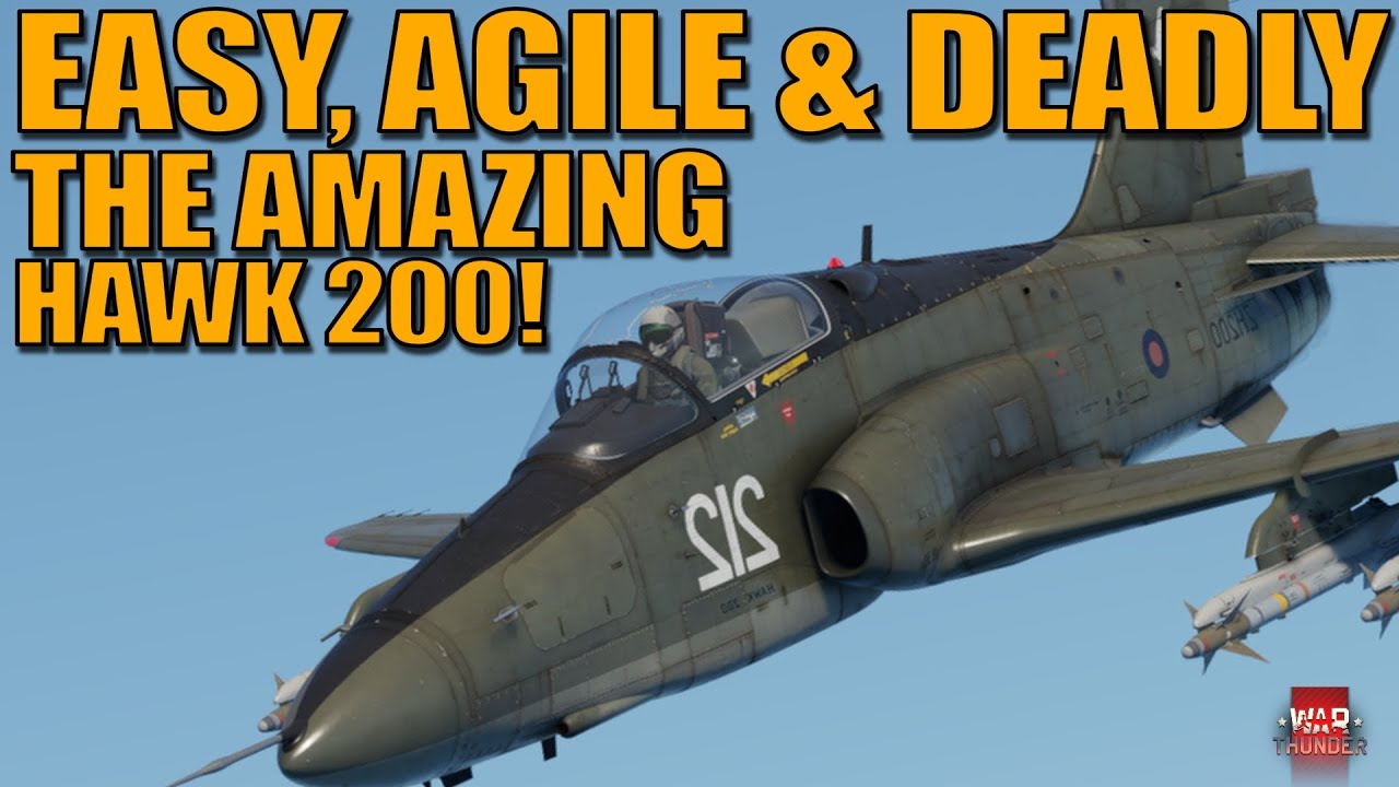 Это НЕ ОБЫЧНЫЙ ТРЕЙНЕР! УДИВИТЕЛЬНЫЙ HAWK-200! ПЕРВЫЙ ВЗГЛЯД! — War Thunder DEV