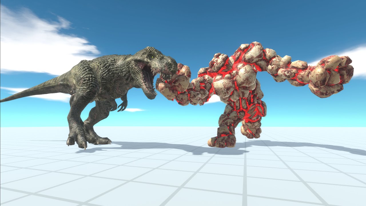 LAVA GOLEM vs EVERY UNIT - Animal Revolt Battle Simulator