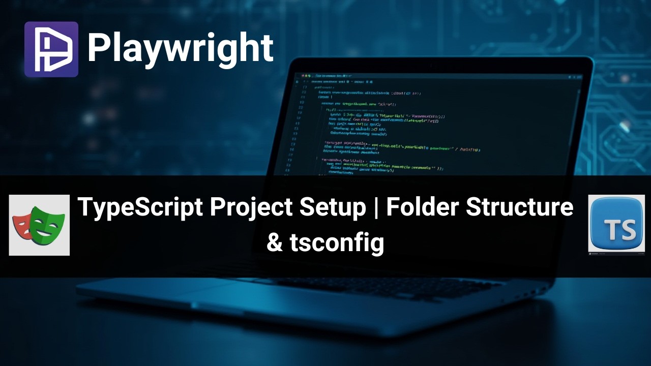 Создание структуры папок проекта TypeScript и файла tsconfig.json | Playwright Automation