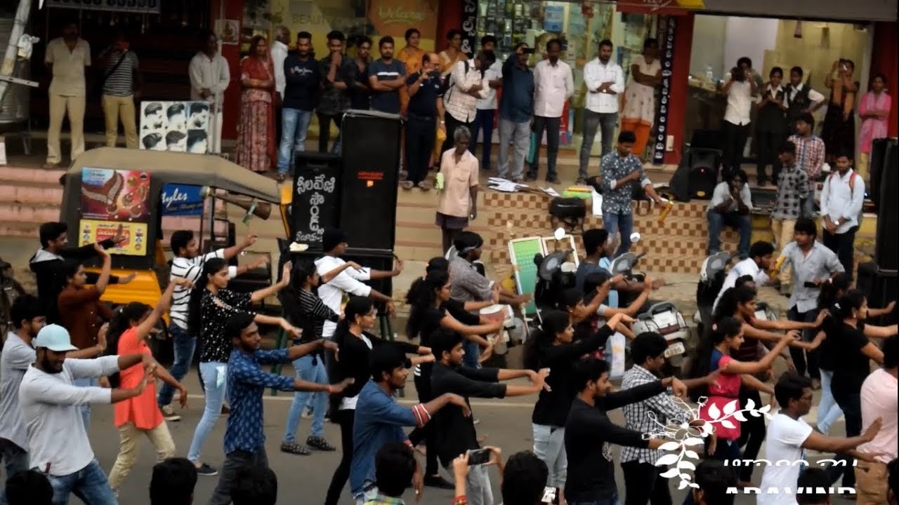 Sri Vasavi Engineering College TechEuphoria FlashMob-2K19 || Sri Vasavi Engineering College