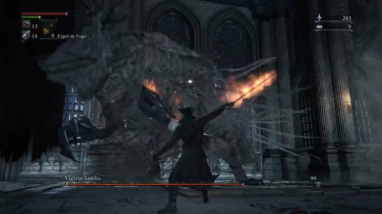 Bloodborne: Vicar Amelia #bloodborne #bossfight #soulslike #fromsoftware #miyazaki 