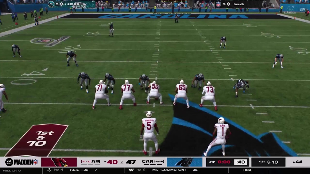 Weeds LG Season 4 Wildcard Rnd vs Panthers