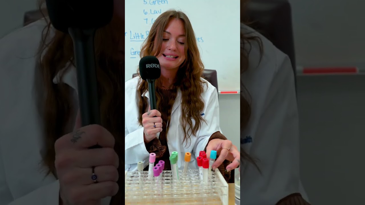 Professional phlebotomist breaks down the order of draw