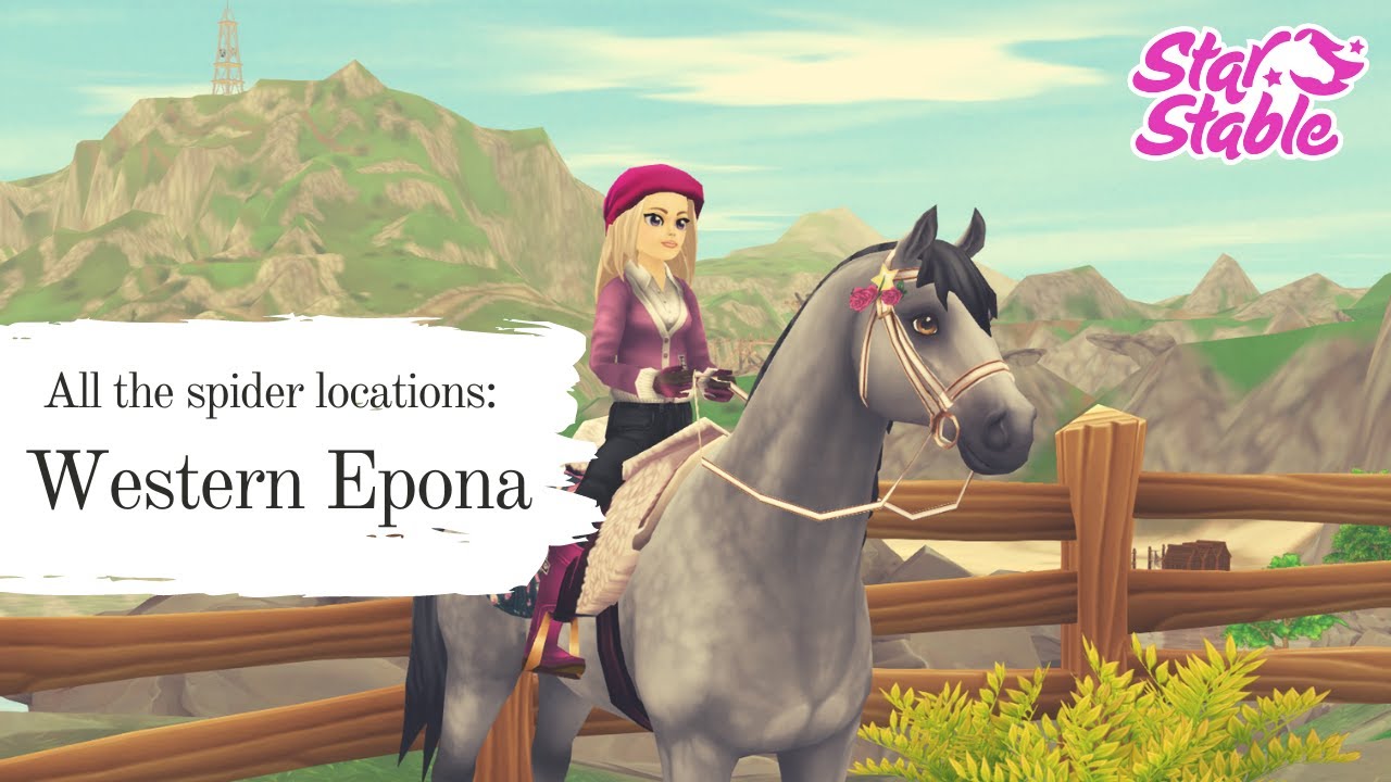 ALL THE SPIDERS FROM WESTERN EPONA 🕷 || Star Stable Online