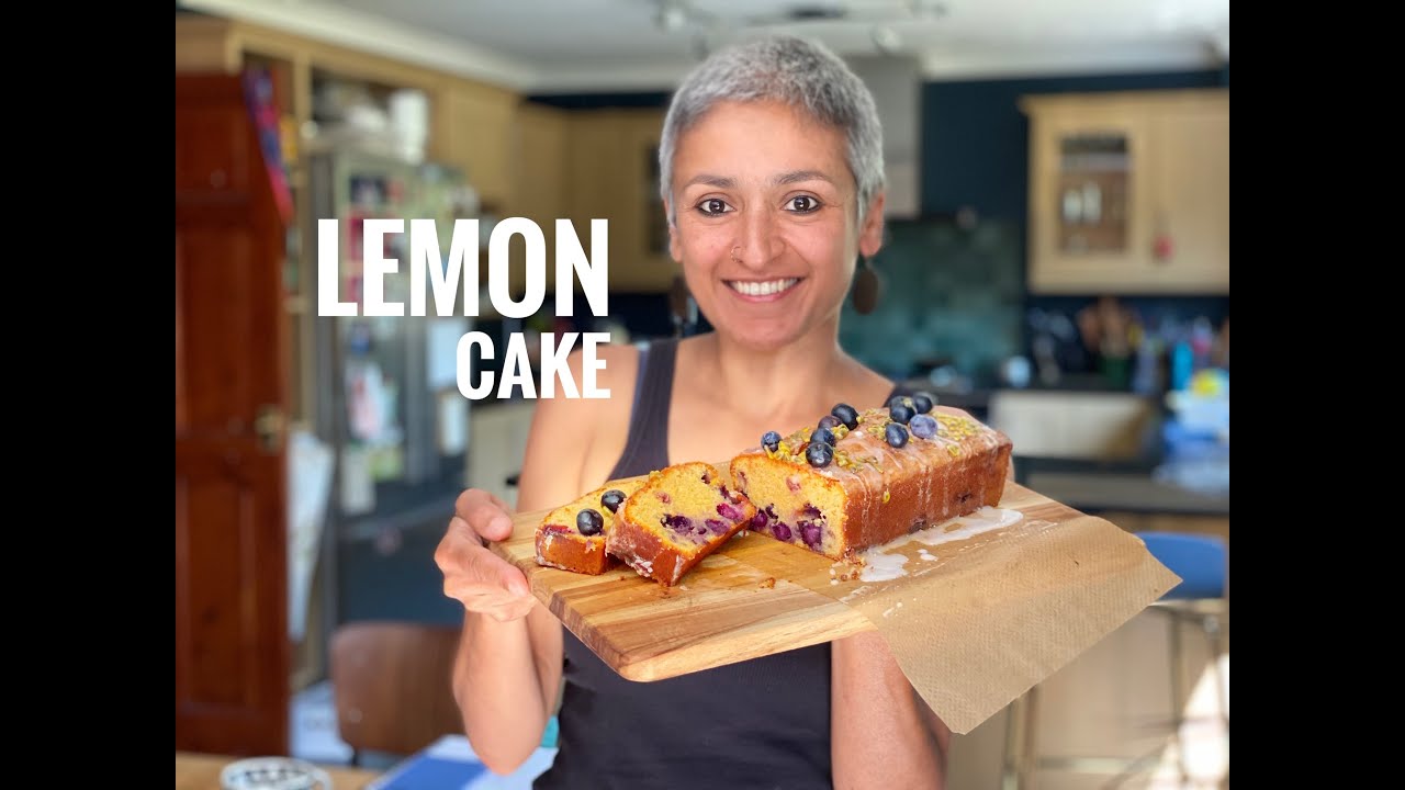 LEMON CAKE | Blueberry and lemon cake | Loaf cake | Lemon Drizzle cake | Food with Chetna