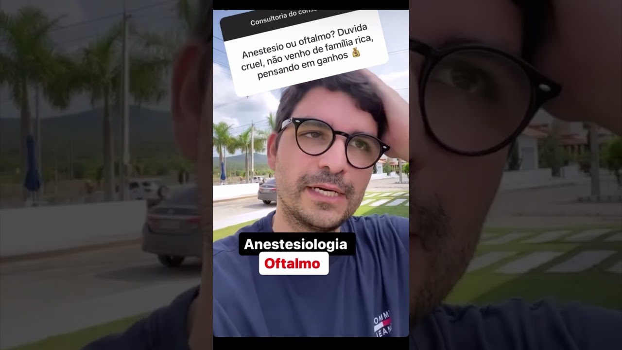 Anestesio vs Oftalmo ❗️