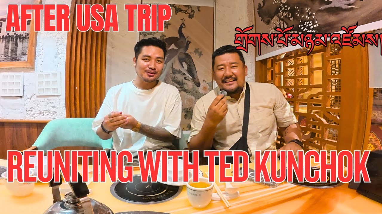 AFTER USA TRIP || REUNITING WITH TED KUNCHOK || POTALA CAFE & RESTAURANT || TIBETAN VLOGGER 2025