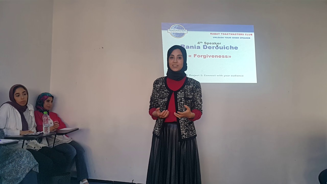Toastmasters Pathways Level 2 Project 2:  Forgivness