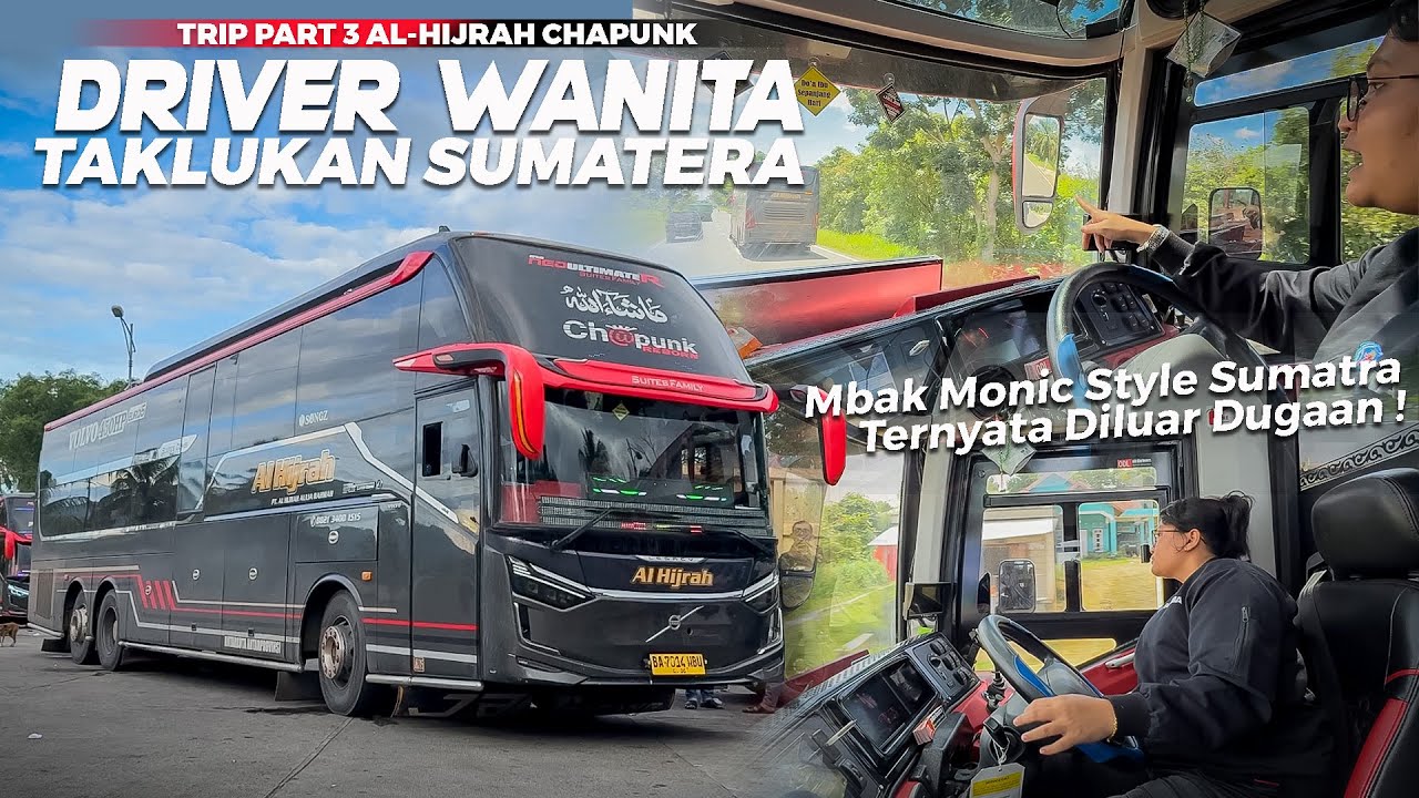 [ WANITA JUGA BISA TAKLUKAN LINTAS SUMATERA ! ] TERNYATA SAT-SET JUGA! Trip Al Hijrah Chapunk Part 3