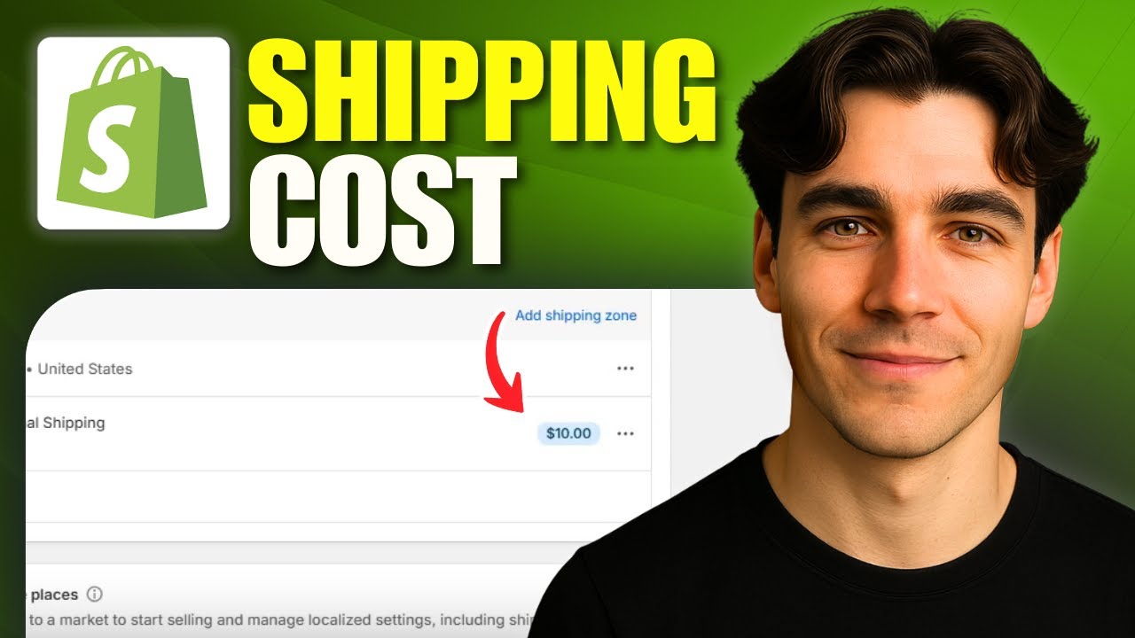 How To Add Shipping Cost On Shopify (Tutorial 2026)