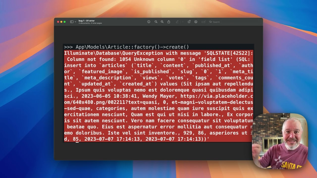 Actually read the whole error message