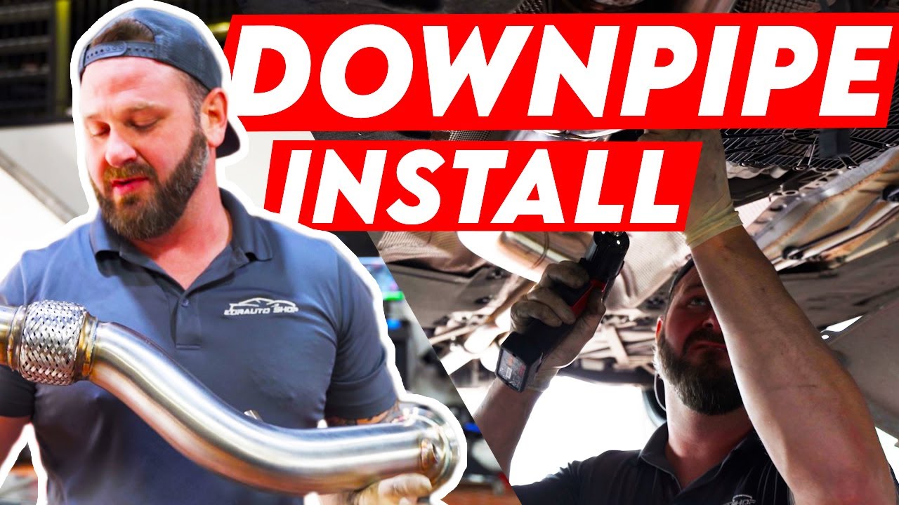 BMW F80 M3 DOWNPIPE INSTALL! SOUNDS SO GOOD