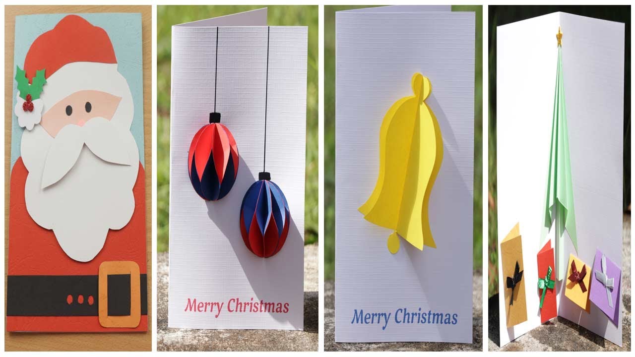 Easy and Beautiful Christmas Greetings Cards Idea | Merry Christmas Card Idea 2022